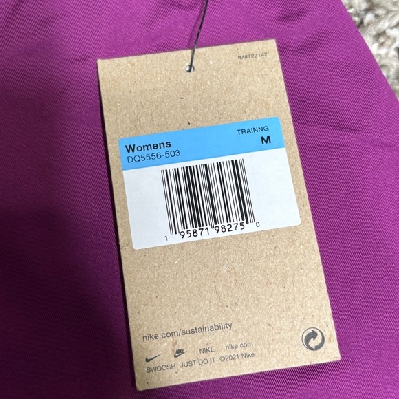 NWT Nike Women's Purple DRI-FIT Athletic Tank Top Size Medium - Picture 7 of 8